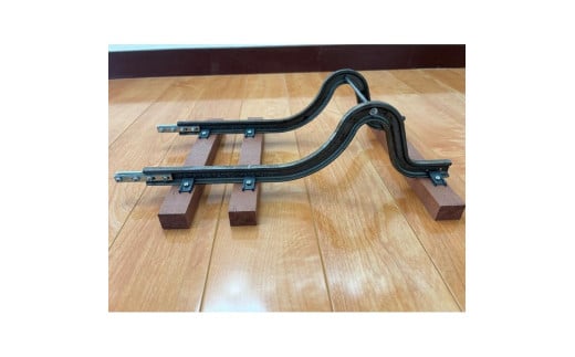 合成枕木製第三種乙車止め
