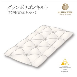 【 nishikawa / 西川 】 羽毛ふとん / ポーリッシュホワイトグースダウン93％ / シングル / 配色 ブルー 【P267W】 羽毛布団 ふとん