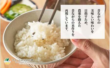 【令和6年産新米】〈隔月3回定期便〉特別栽培米コシヒカリ「南郷米」玄米3kg（1kg×3袋）［2024年9月中旬以降順次発送］ 有限会社ファームみなみの郷