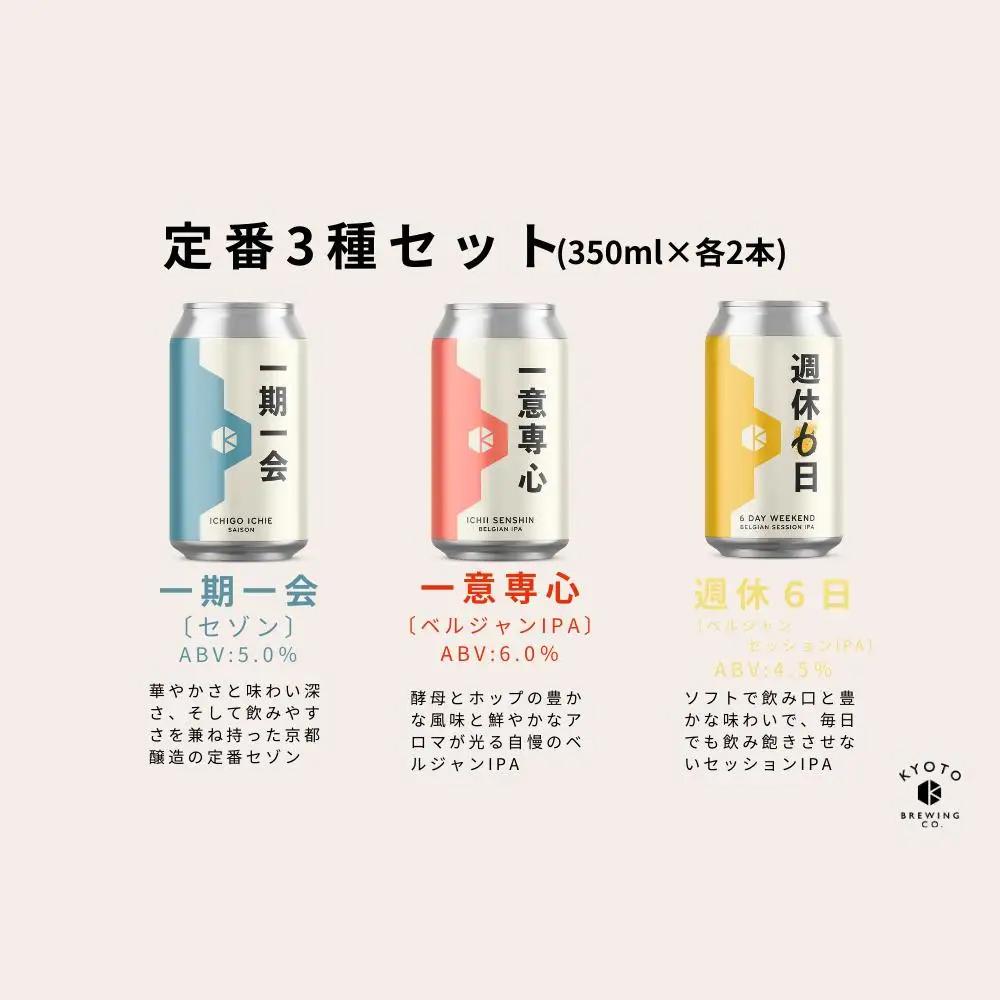 京都発のクラフトビール 3種飲み比べ24本セット クラフトビール