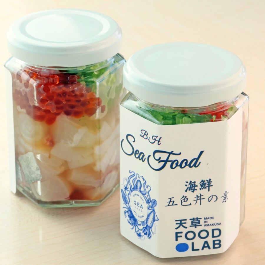 ＜天草FOOD LAB＞海鮮五色丼の素 90ml×5本
