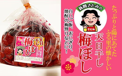 [2025年10月～発送]たっぷりと陽にあてた ふる里の懐かしい「天日干し梅ぼし」1.2kg FY25-805