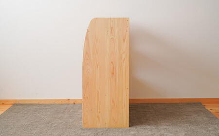 可動式の棚 （おもちゃ箱3個付き）幅82×奥行38×高さ90cm インテリア 木製 日本製 家具 木製