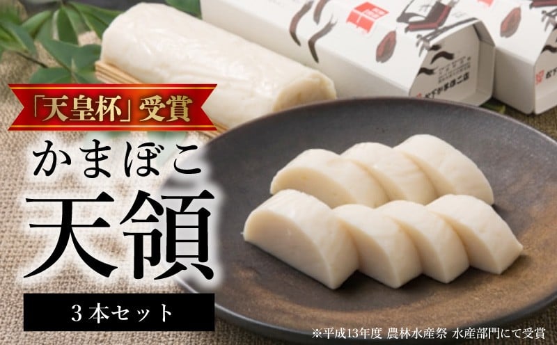 
            S032-004_天皇杯受賞 かまぼこ天領3本セット
          