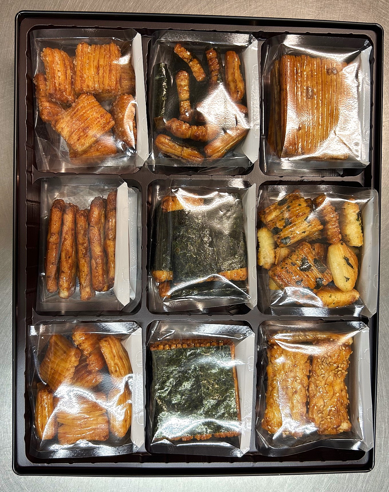 萬寿金製菓　国産もち米100%使用　あられ詰め合わせ　寿3号(9袋)