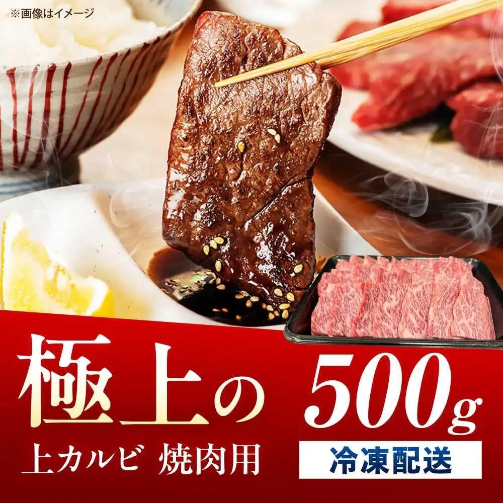 佐賀牛 上カルビ 焼肉 500g /MKミート武雄[UEM049] カルビ 焼肉