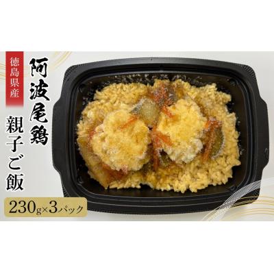 ふるさと納税 徳島市 阿波尾鶏 親子ご飯(230g×3)【BB015】