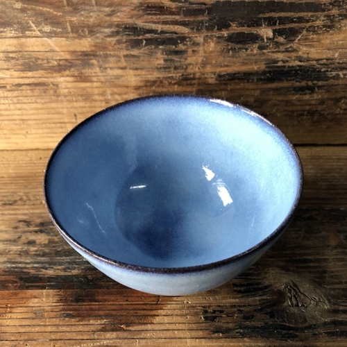 龍善ブルー ご茶碗  小サイズ