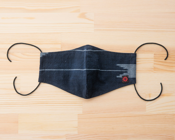 No.348 備後絣　矢絣　立体美マスク　レギュラー　女性サイズ　2枚組