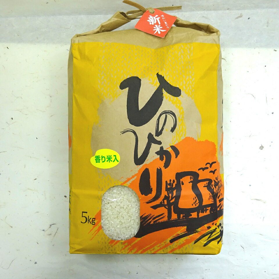 【ふるさと納税】 新米 ひのひかり 白米 5kg 香米 入り 2025年産 グルメ 外国人 農家 こだわり お米 米 お米 国産米 一人暮らし ミネラル 豊富 期間限定 季節限定 ふるさと納税 人気 ふるさと納税米 ［1122］