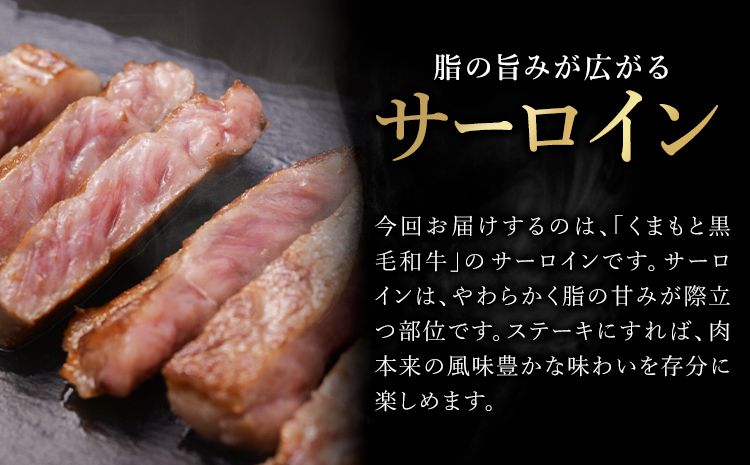 牛肉 くまもと 黒毛和牛 サーロイン 焼肉用 500g 熊本県畜産農業協同組合 【配送不可地域：離島】《60日以内に出荷予定(土日祝除く)》 熊本県 産山村 牛肉 くまもと黒毛和牛 サーロイン ステー