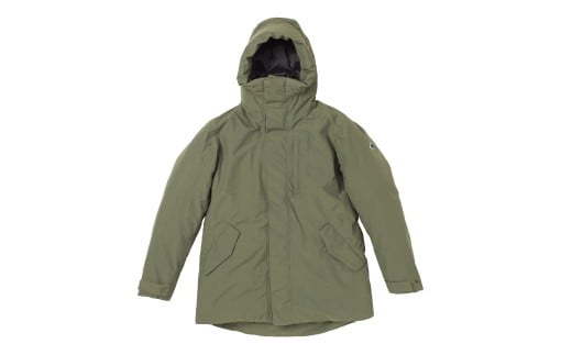 ＜UNISEX＞ 北海道ダウン ： RETAR NUY ／ レタールヌイ ［NITAY ／ ニタイ］ DOWN COAT ［KHAKI ／ XLサイズ］ 【2025年11月下旬より発送開始】 ダウンコート ダウン ダウンジャケット コート 男女兼用 ユニセックス 北海道 小樽市