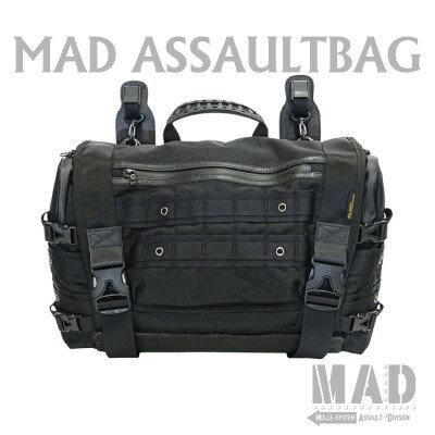 【ふるさと納税】ラフテール【MADアサルトバッグ20L】ブラック　MAD-SB-AS-20-BK【1597690】