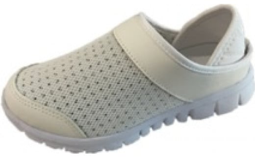 キックバック  2WAY  ナースサンダル   S 5410     （ホワイト／25.0cm）
