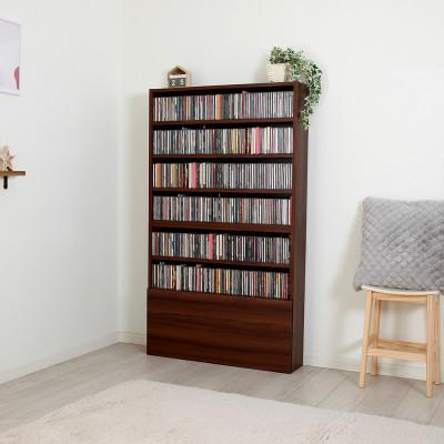 ふるさと納税 磐田市 薄型 木製CDラック(ブラウン) ELC-7919CB |  | 01