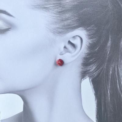 ふるさと納税 茅ヶ崎市 ArtOpus. ネックレスイヤリングセット 薔薇 赤 湘南 茅ヶ崎市 陶磁器 アクセサリー ギフト |  | 02