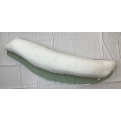 ふるさと納税 泉大津市 大きい160cm　バナナ型　抱き枕　1個　綿100%の専用カバー(ファスナー式)　グリーン　2枚付 |  | 01