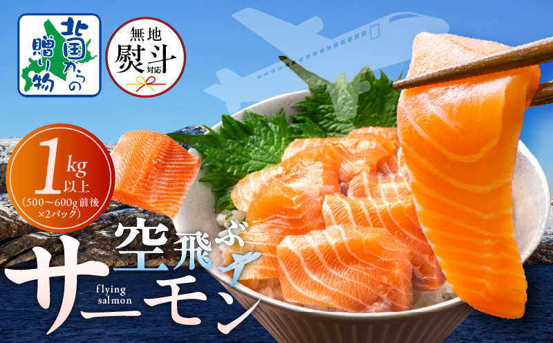 
            【無地熨斗】アトランティックサーモン 総量 1kg以上【フィレ エコパック 500g以上×2P 訳あり サイズ不揃い 刺身 さーもん 冷凍 北国からの贈り物】
          