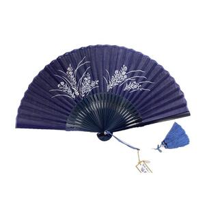扇子 阿波藍染 徳島伝統工芸 【なでしこ】