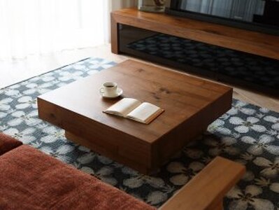 CHOCOLAT Living Table 084 walnut (wood top)