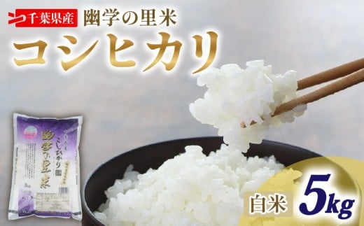 令和7年産 米 幽学の里米 コシヒカリ 5kg 精米 国産 千葉県産コシヒカリ 炊飯 おにぎり 米 お米 おこめ 白米 コメ ライス ご飯 備蓄 すし米コンテスト・国際大会 特Aランク賞受賞 ギフト プレゼント 贈答 記念日 お祝い 送料無料 産地直送 千葉 千葉県産 ふるさと納税 千葉県 旭市 幽学の里米 ugs004_X1