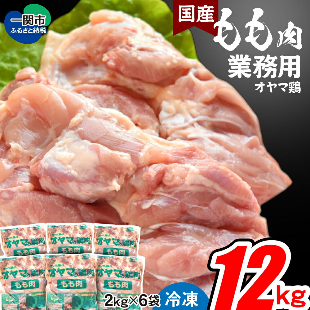 【ふるさと納税】 国産若鶏 もも肉 2kg×6袋 ふるさと納税 もも肉 大容量 業務用 鶏肉 から揚げ 唐揚げ からあげ おかず 惣菜 お弁当 カレー シチュー 焼き鳥 鍋 BBQ 冷凍 小分け ギフト 低カロリー ヘルシー 人気 おすすめ 簡単 高評価 4.5以上 送料無料 岩手県 一関市