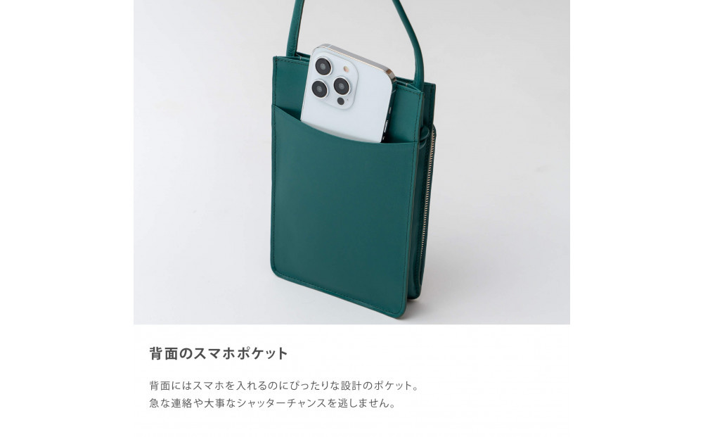 Y-STYLE 魔法の収納スマホショルダー【ベージュピンク】