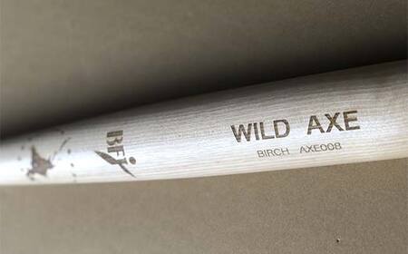 メジロカバの木製バット HOKKAIDO WOOD F6S-310