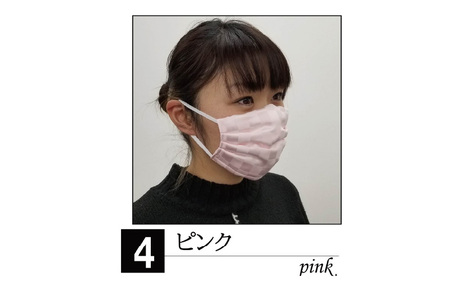 N95級ウイルス捕集率マスク！さらにメガネが曇りにくい！W高機能マスク「くもらんざ」×「ナノマスク」Lサイズ【ピンク】 【A-9860_04】