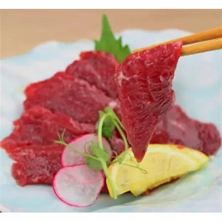 馬刺し部位堪能7種食べ比べブロック(益城町)【配送不可地域：離島】【1355736】