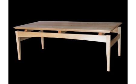 【2026年11～2027年1月お届け】【Air table】天然無垢材のローテーブル