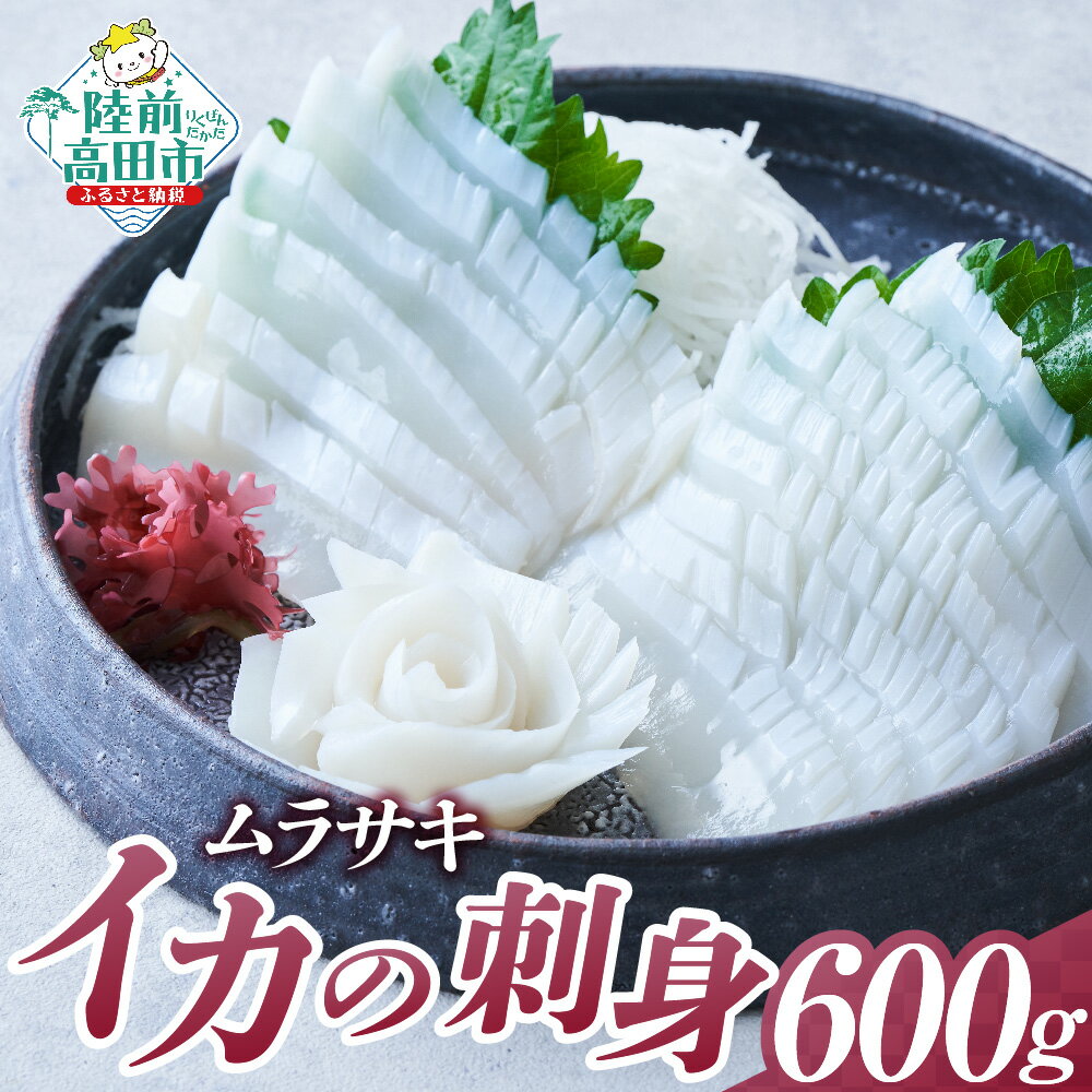 【ふるさと納税】国産 ムラサキイカ スライス 120g(20枚)×5パック セット [ いか イカ 烏賊 カット済 海産物 魚介類 海鮮 小分け おかず おつまみ 刺身 寿司 海鮮丼 料理 冷凍 人気 おすすめ ギフト 武蔵野フーズ]
