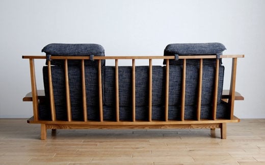 【開梱・設置】３Pソファ　極ワザ　ソファ210cm　YOW／CR-NVﾍｯﾄﾞﾚｽﾄ2個付き　ミディアム　AL128