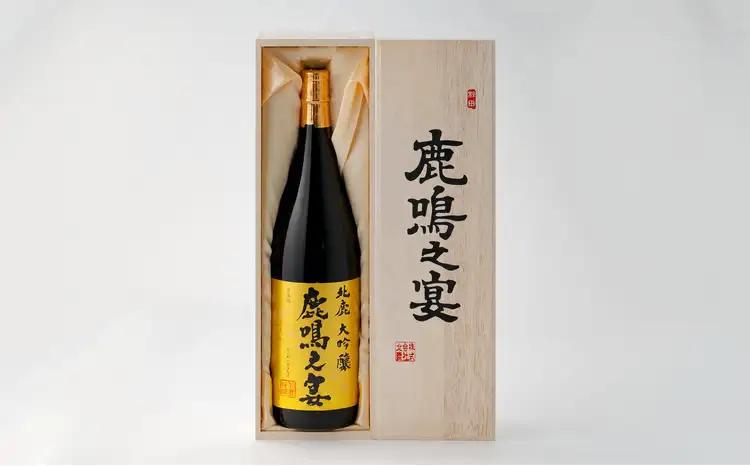 北鹿大吟醸鹿鳴之宴1.8L　230P4001【筒井商店】
