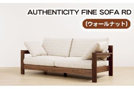 No.869-04 （ウォールナット）AUTHENTICITY FINE SOFA RD M（モカ）