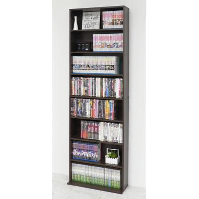 ふるさと納税 海南市 文庫本棚W600S　ダークブラウン |  | 02