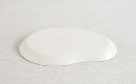 波佐見焼 フレッシュアート ビーンプレート(大)（ビーン）3枚【菊祥陶器】[OAQ002]