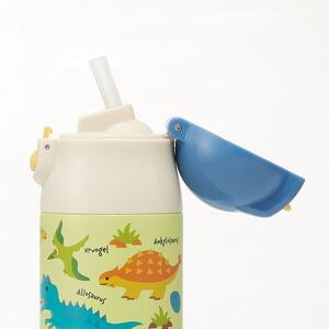 超軽量ワンプッシュステンボトル　ディノサウルス　ピクチャーブック　624575　9-109