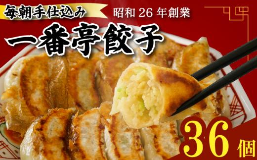 一番亭 餃子 36個 冷凍 モチモチ 皮 野菜 豚肉 満足感 手軽 晩ごはん 惣菜 お取り寄せ 家庭用 冷凍食品 中華 簡単調理 夕食 餃子 ぎょうざ ギョウザ ギョーザ 野菜マシマシ 餃子専門店 「 一番亭 」 にしはらグループ 静岡県 三島市
