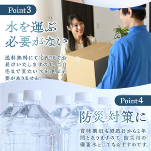 富士山麓 四季の水 / 2L×12本(6本入2箱）・ミネラルウォーター