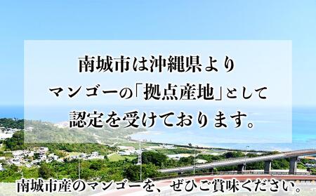 【2024年発送】＜訳あり・ご家庭用＞完熟アップルマンゴー約2kg（白箱）3玉～7玉