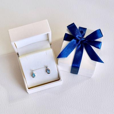 ふるさと納税 甲府市 【ジュエリー】K10 イエローゴールド ブルートパーズ ピアス 保証書付 SE-2861 |  | 02