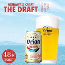 【ふるさと納税】オリオン ザ・ドラフトビール 350ml缶 2ケース（24缶×2） | 沖縄 沖縄県 南城市 ご当地 お取り寄せ お土産 沖縄お土産 沖縄土産 支援 オリオンビール ビール ご当地土産 ご当地おみやげ おすすめ ふるさと 納税 酒 お酒 地ビール 24本