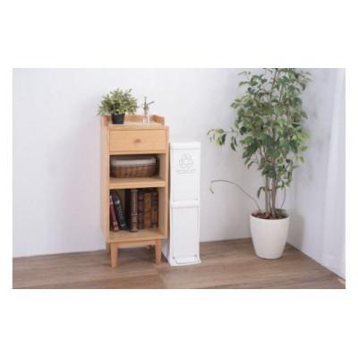 ふるさと納税 恵那市 ダストボックススリム 分別2段 ホワイト 1個 |  | 03