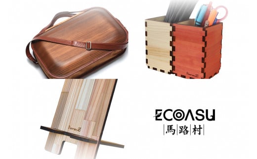 Danran 鍋敷きクローバー 無塗装 木製雑貨