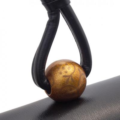 ふるさと納税 御代田町 【濱野皮革工藝 HAMANO バッグ】ロイヤルモデル〜漆〜(ブラック×瑞光) |  | 01