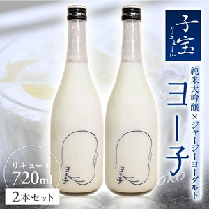 SC0691　酒田の酒屋厳選　子宝リキュール ヨー子　720ml×2本
