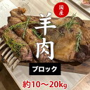 【ふるさと納税】国産 ラム肉 羊肉 ブロック肉 希少（約10～20kg）
