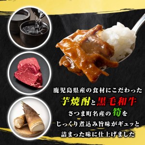 s505 本格焼酎入カレー力三(200g×3P 計600g) 【堀之内酒店】
