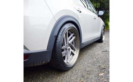 MAZDA　CX-8　エアロオーバーワイドフェンダー（ディープクリスタルブルーマイカ：42M）